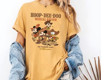 Disney World Hoop Dee Doo Sofortiger digitaler Download - Disneys Fort Wilderness Digital Art - DIY Disney Camping Tee