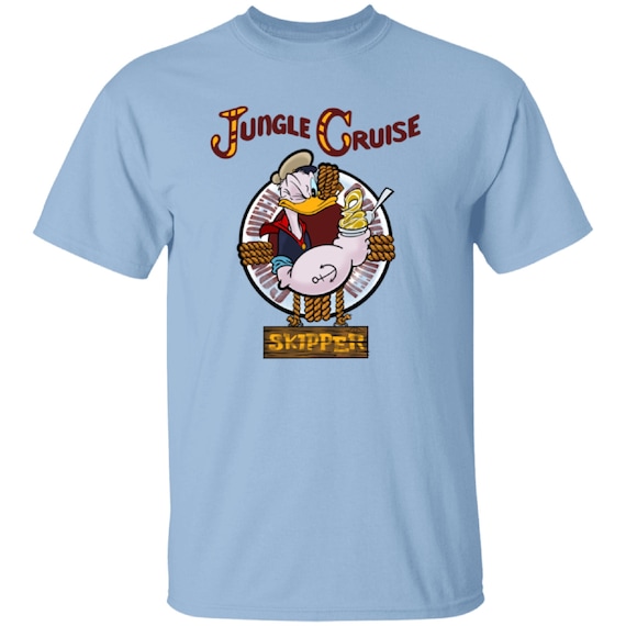 Kids Disney T-Shirts, Donald Duck, Jungle Cruise, Skipper, Walt Disney World, Snacks, vacation tee, Boys, Girls, Unisex