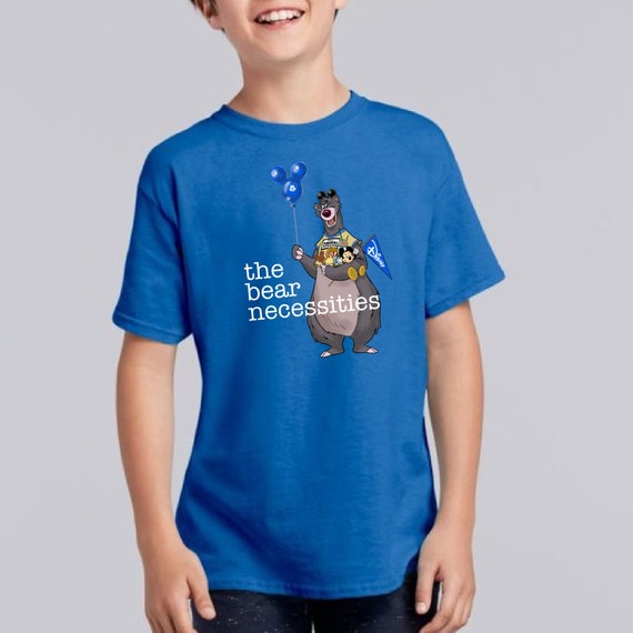 Kids Disney T-Shirts, Baloo, Animal Kingdom, Jungle Book, Walt Disney World, Snacks, vacation tee, Boys, Girls