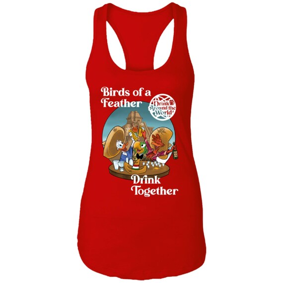 DIsney Tank Top, The Three Caballeros, Donald Duck, EPCOT, Mexico, Drinking Around the World, Disney World, Alcohol, vacation tee, Womens