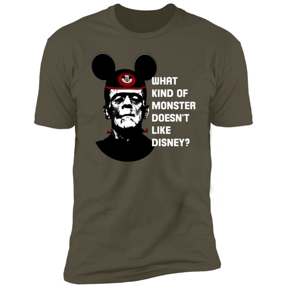 Disney T-Shirts, Frankenstein, What Kind of Monster Doesn't Like Disney, Walt Disney World, Disneyland, Disney, Vacation Tee, Unisex