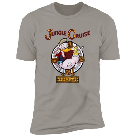 Disney Tee, Donald Duck, Jungle Cruise, Skipper, Funny, Walt Disney World, Disneyland, Adventureland, Magic Kingdom, vacation tee, Unisex