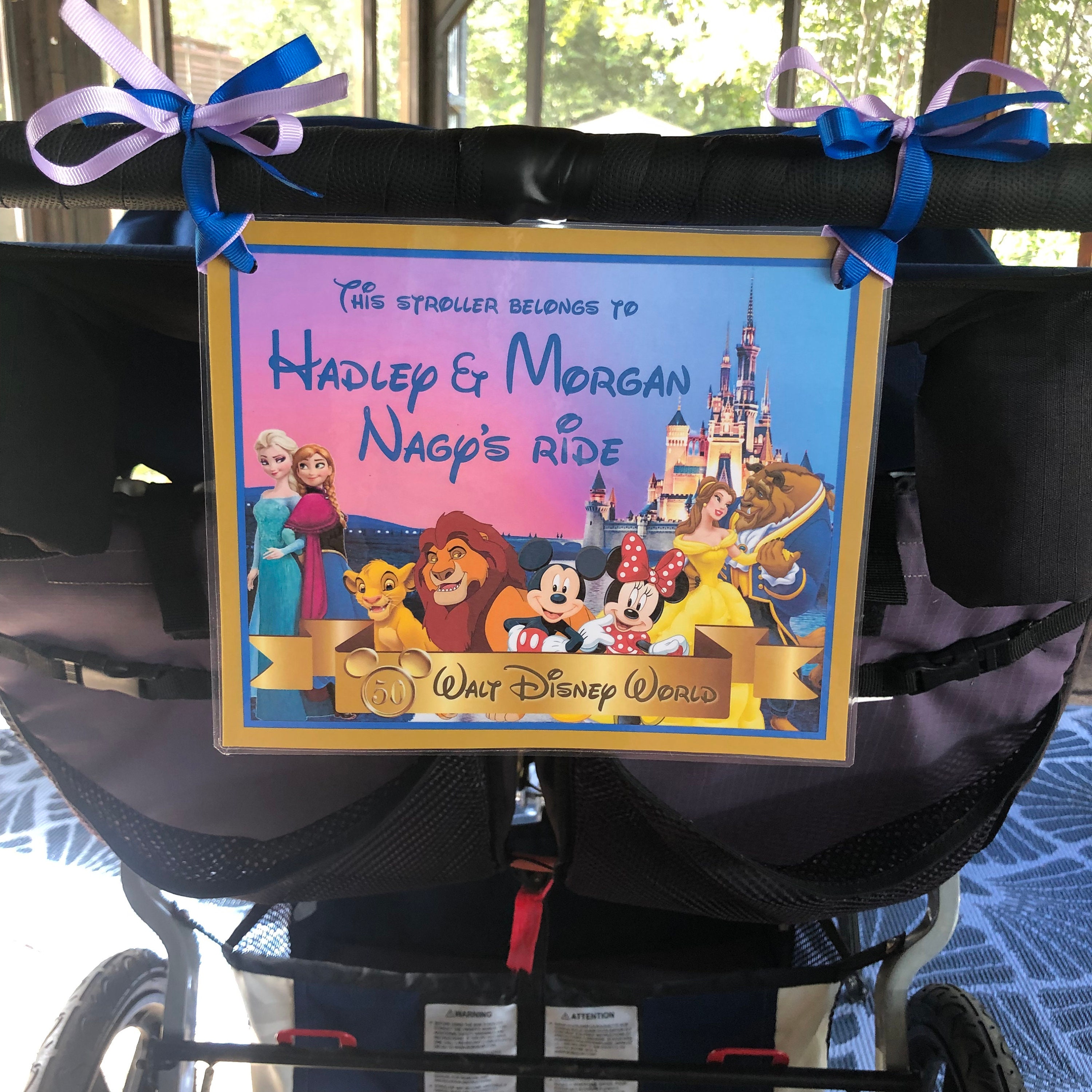 Disney stroller decorations hotsell