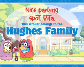 Etiqueta para cochecito - {DESCARGA DIGITAL INSTANTÁNEA} Etiqueta personalizada de Disney Vacation para tu cochecito