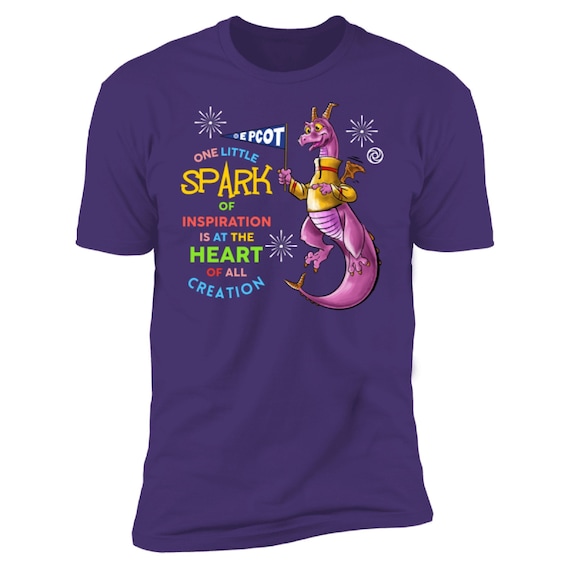 Disney T-Shirts, FIGMENT, EPCOT, Journey Into Imagination , Walt Disney World, Retro, vacation tee, Unisex