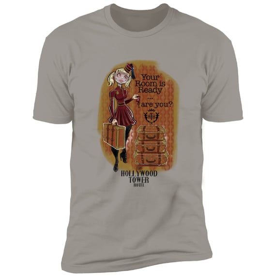 Disney T-Shirts, Tower of Terror, Bellhop Girl, Twilight Zone, Hollywood Studios, Disney World, Disneyland, vacation tee, Magic Kingdom