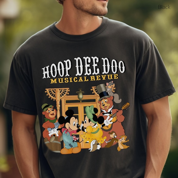 Disney World Hoop Dee Doo Musical Review Tee - Instant Digital Download - Disney's Fort Wilderness Resort Tee - DIY Disney Camping Tee