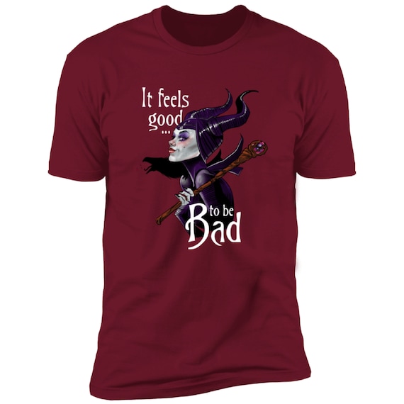 Disney T-Shirts, Maleficent , Villain, It Feels Good to Be Bad, Disney World, Disneyland, vacation tee, Magic Kingdom