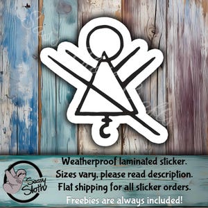 Yellowjackets Symbol Sticker: Weatherproof Glossy Fan Art