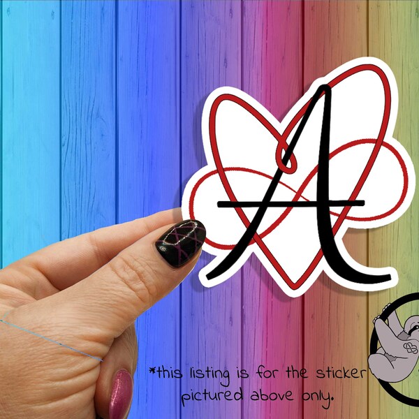 Relationship Anarchy Poly Sticker | Polyamory Pride | ENM | polyamory gifts | poly fidelity