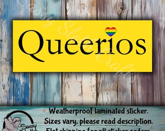 Queerios | LGBTQ Stickers | pride month  | funny adult stickers