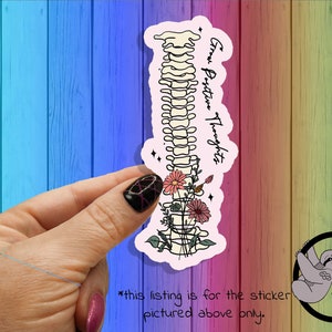 Grow Positive Thoughts sticker | positivity stickers | you matter | self love | positive affirmations