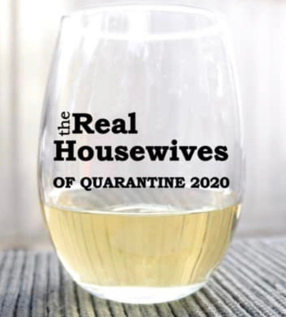 real housewives of wine glasses
