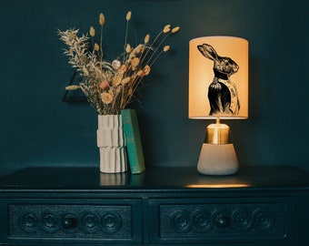 Hare lamp shade/ ceiling shade - rabbit light - animal lamp shade - lighting