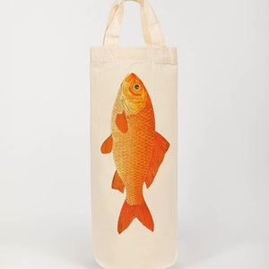 fishing gift wine tote bottle bag gift bag image 4