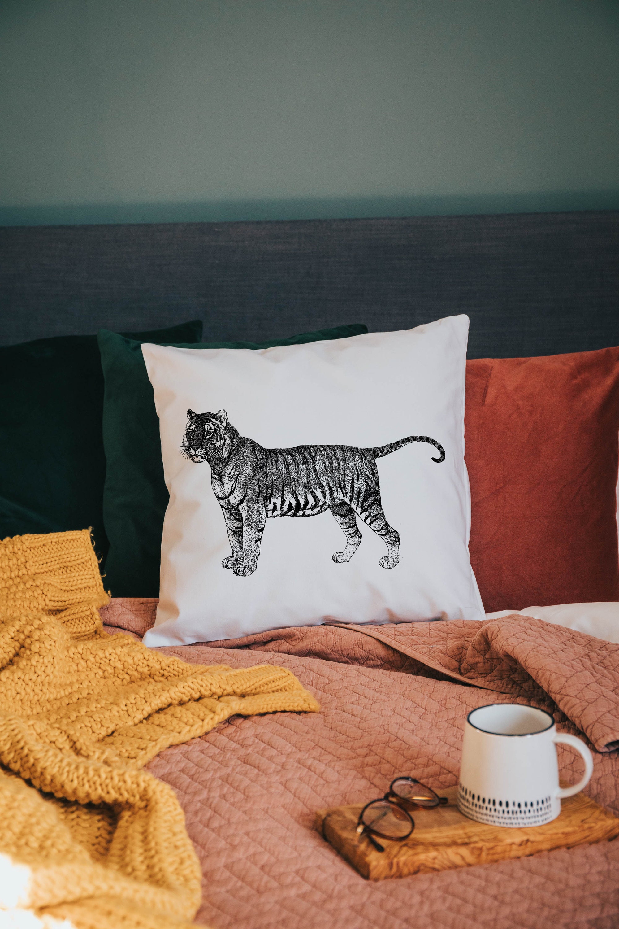tiger cushion