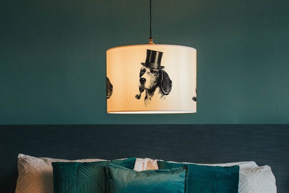Dog Lampshade Ceiling Light Animal Lamp Shade Dog Lamp Lighting