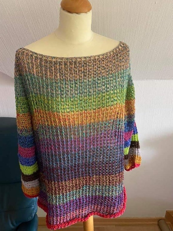 Crochet Pattern SOPHIA Raglan Sweater RVO Sweater Crochet