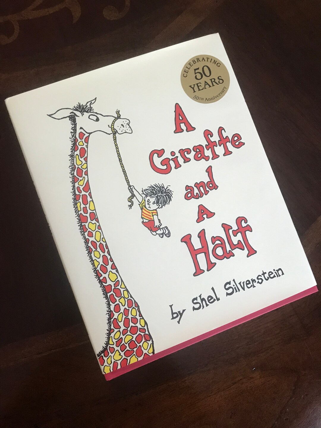 A Giraffe and A Half 50th Anniversary Book by Shel Silverstein - Etsy