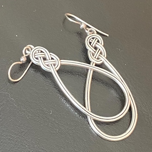 Brighton Interlok French Knot Wire 2” Earrings Ex Condition bild 4