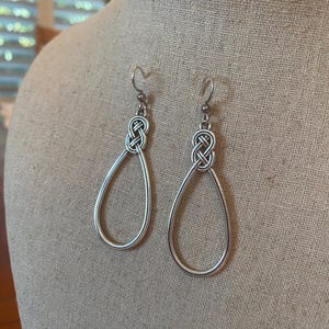 Brighton Interlok French Knot Wire 2” Earrings Ex Condition bild 10