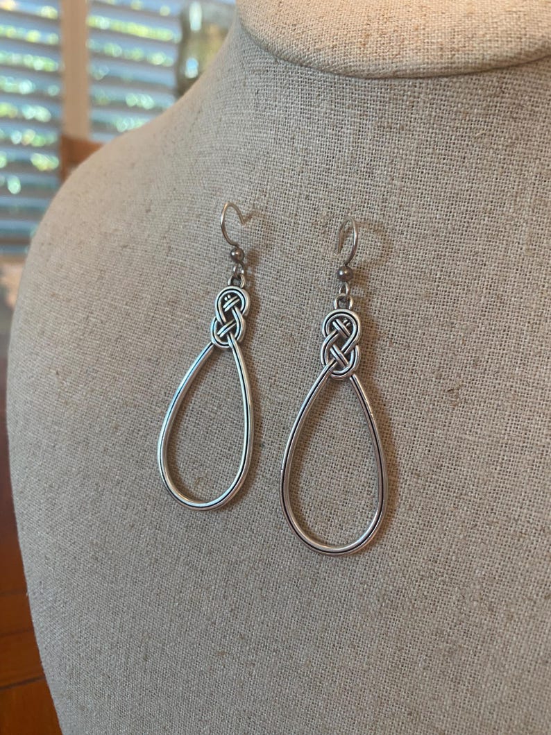 Brighton Interlok French Knot Wire 2” Earrings Ex Condition bild 10