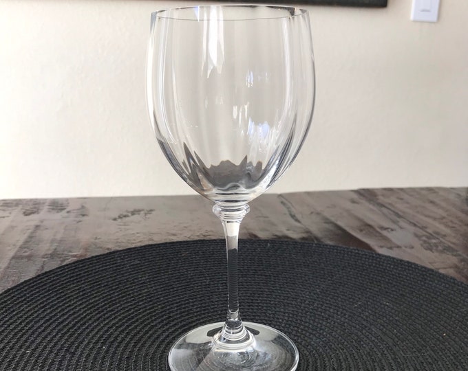 Mikasa Crystal Stephanie Water Goblet Wine Glasses Etsy