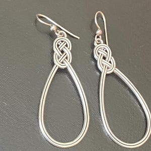 Brighton Interlok French Knot Wire 2” Earrings Ex Condition bild 5