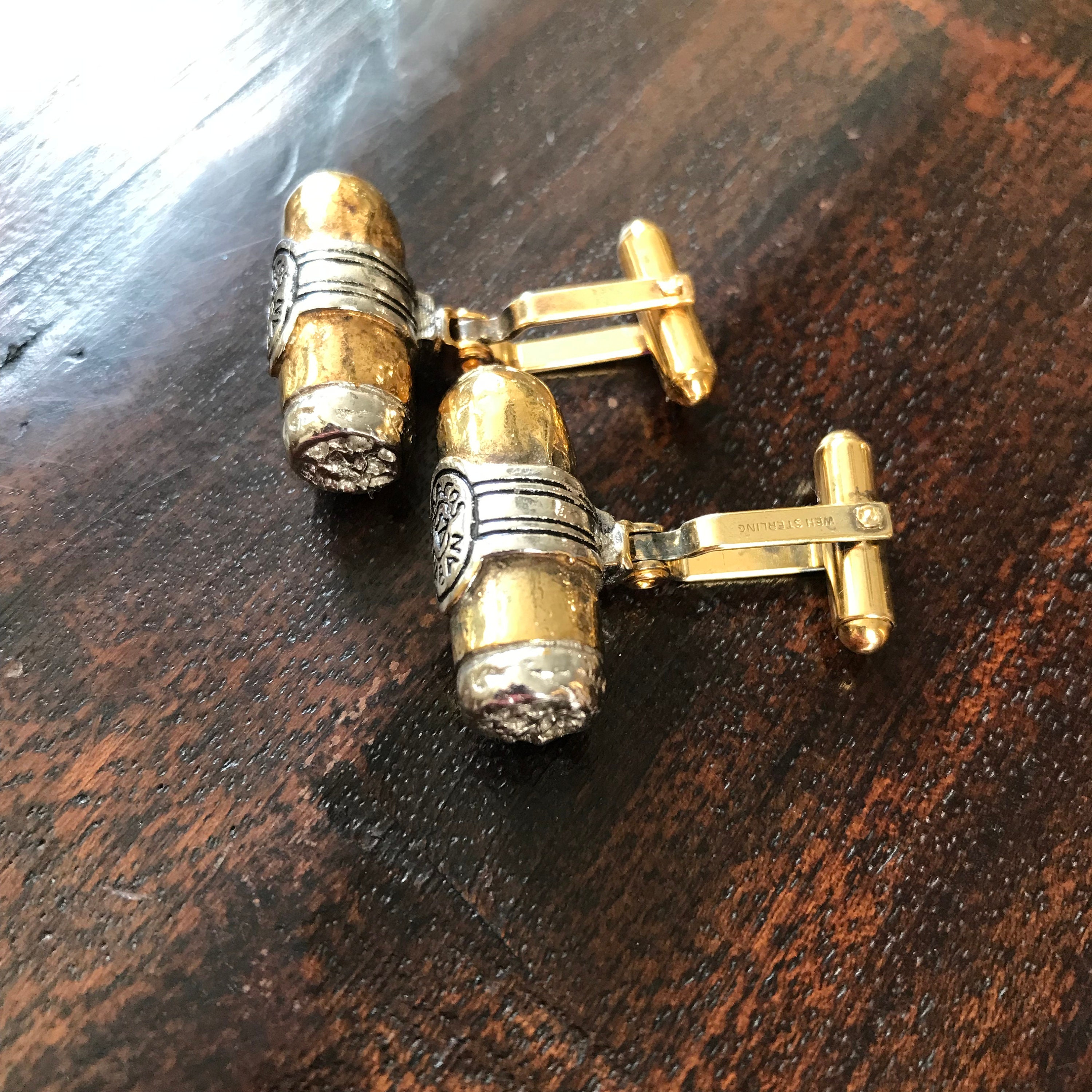 Cigar Cuff Links - Etsy