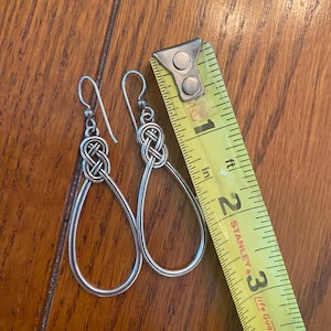 Brighton Interlok French Knot Wire 2” Earrings Ex Condition bild 9