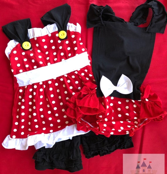 minnie mouse theme dress