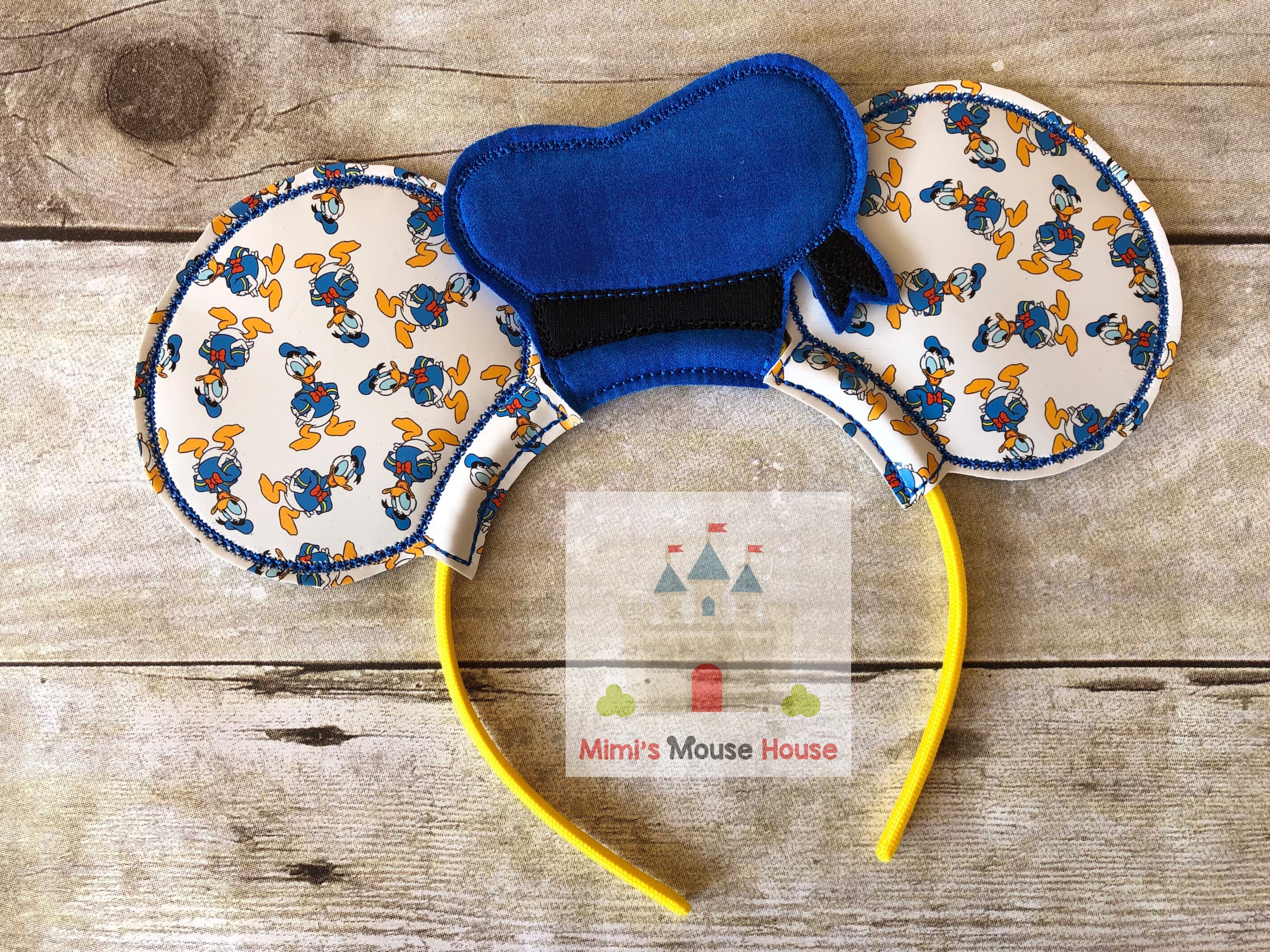Donald Duck Mouse Ears. Donald's Hat 
