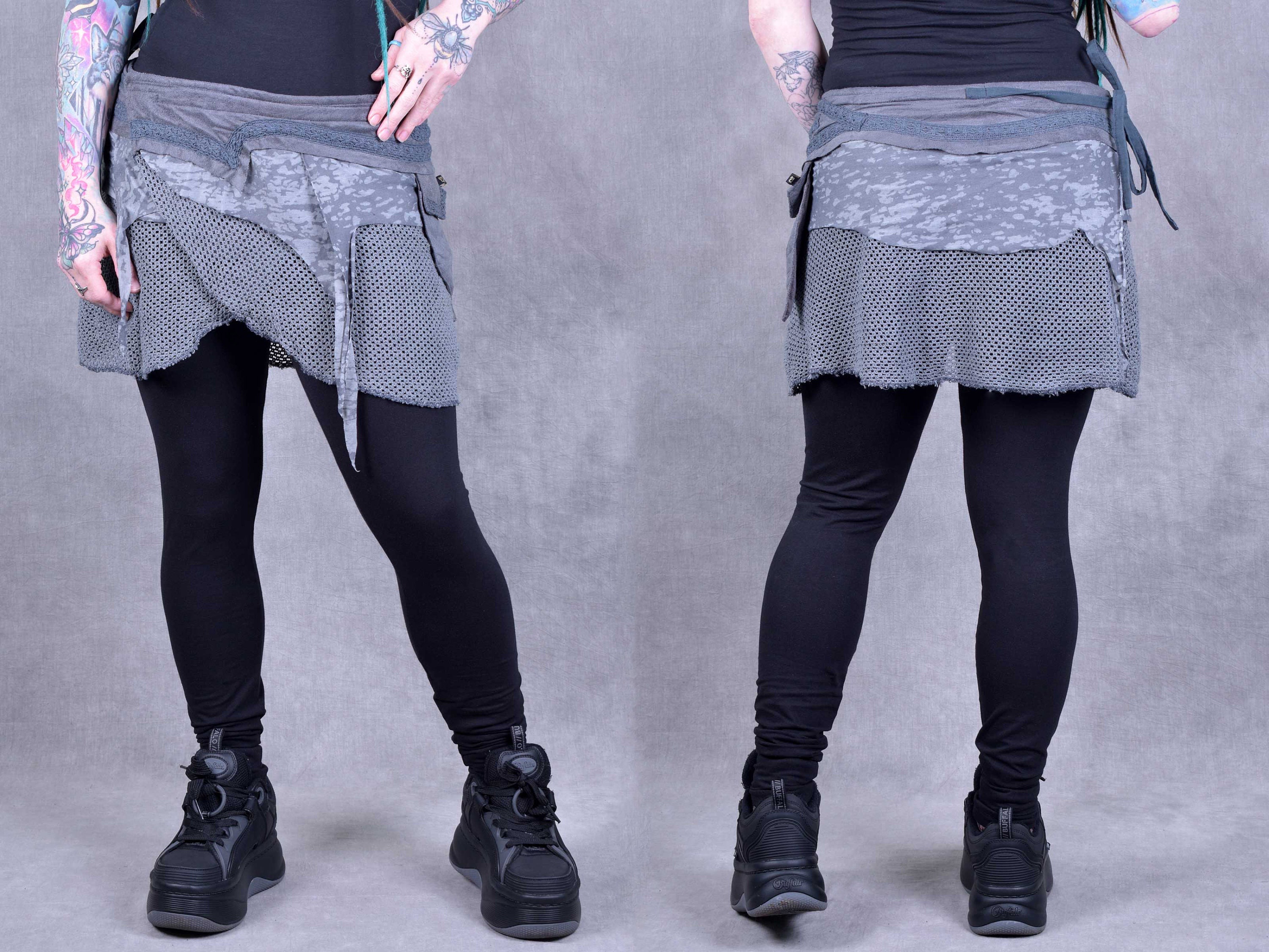 Pixie Wrap Skirt With Secret Pocket Suede Lace Festival Boho Pixie ...