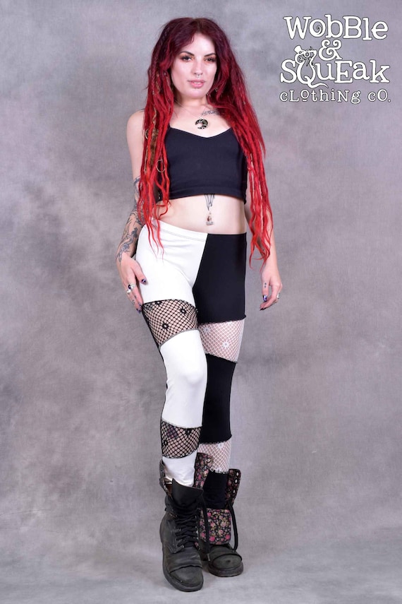 Leggings Rave Wear wobble and squeak Hippy Festival Psytrance Goa clothing