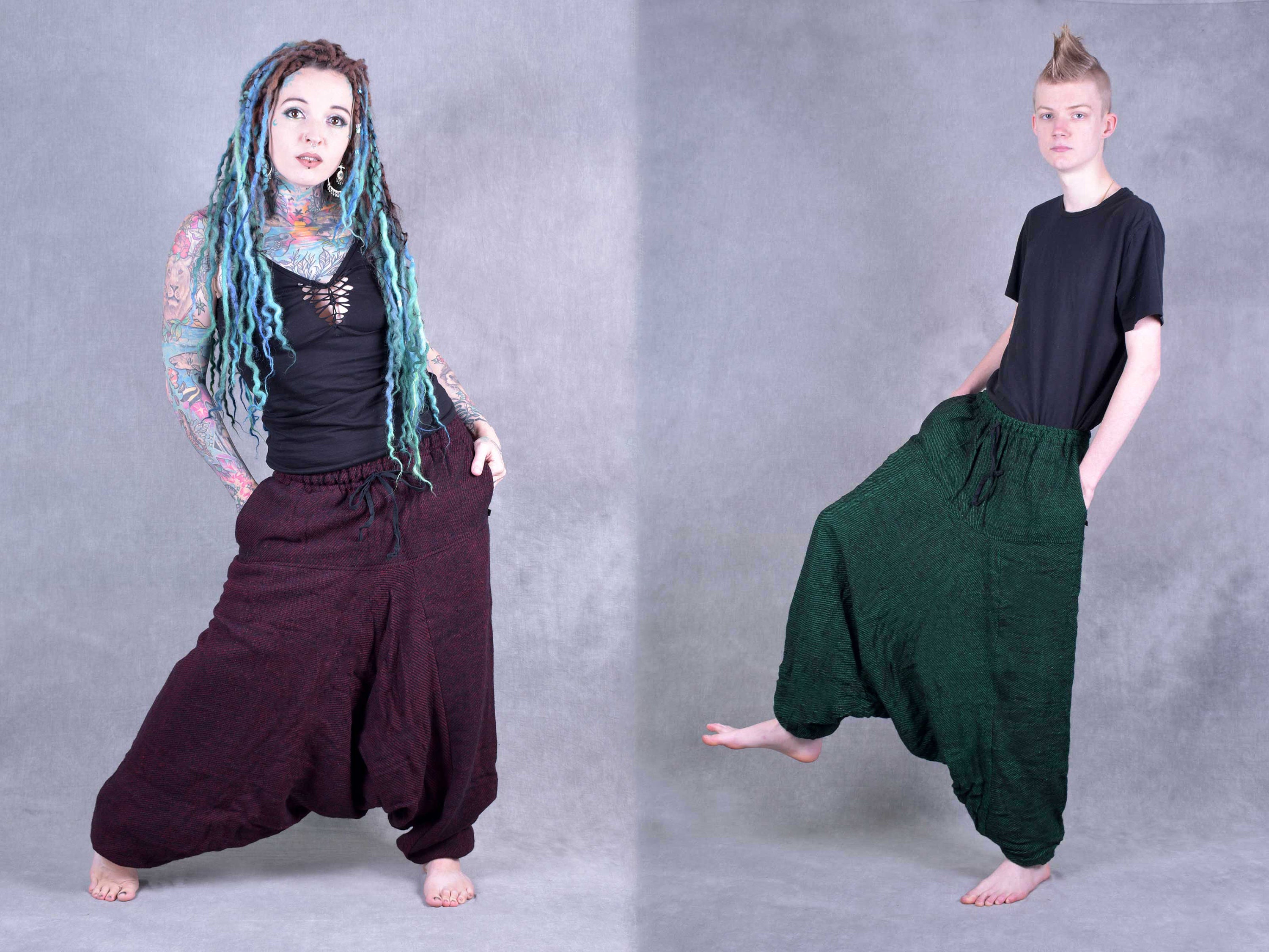 Buy Winter Harem Pants Online In India -  India