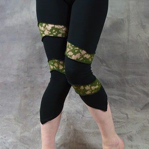 SPIN LEGGINGS Pixie Hippy Psytrance Festival Goa Yoga Organic Wobble an Squeak Original
