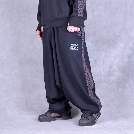 Comfy Fleece lined Harem Pants Unisex Flower Of Life Ali Baba Warm lounge Wear
