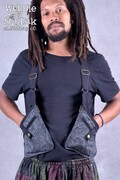 Unisex Double Shoulder Holster Vest Unisex Festival Utility Belt Adjustable Secure