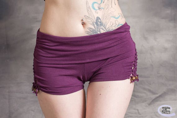 HIPPY HOT PANTS Shorts Knotting Weave Mini Shorts Psytrance Festival Beach  Goa -  Canada