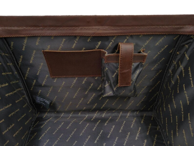 Doctor/'s bag TRISTAN with front pocket brown cow leather BARON of MALTZAHN