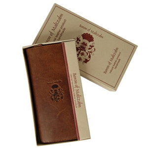 Long wallet for ladies BEISHEIM made of light brown leather BARON of MALTZAHN image 2