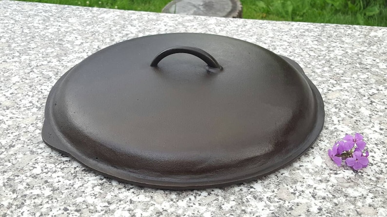 BSR Cast Iron Skillet Lid 12. 1900's. Fits Both Antique | Etsy