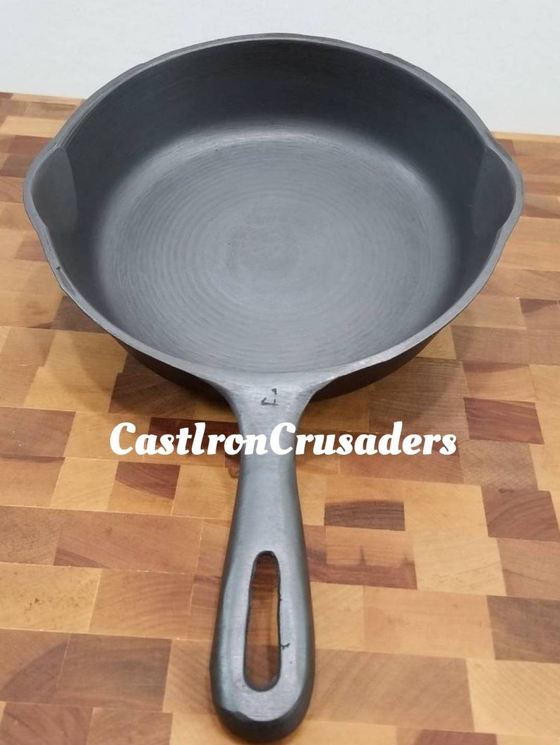 Organically Seasoned Griswold Wagner 4 Cast Iron Skillet Etsy