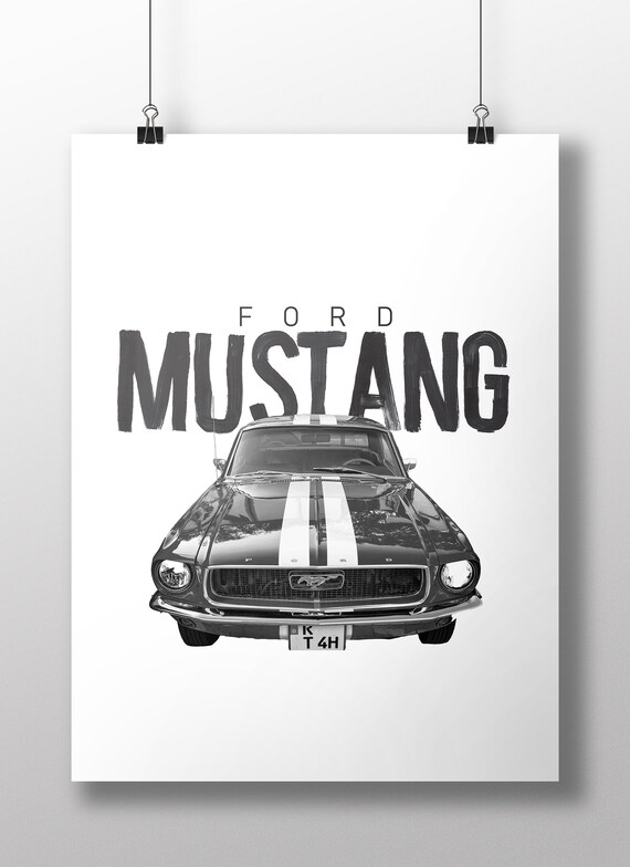 Póster Ford Mustang para imprimir DIGITAL DESCARGAR Mustang. Auto mustang poster Póster Ford Mustang para imprimir DIGITAL DESCARGAR Mustang. Auto