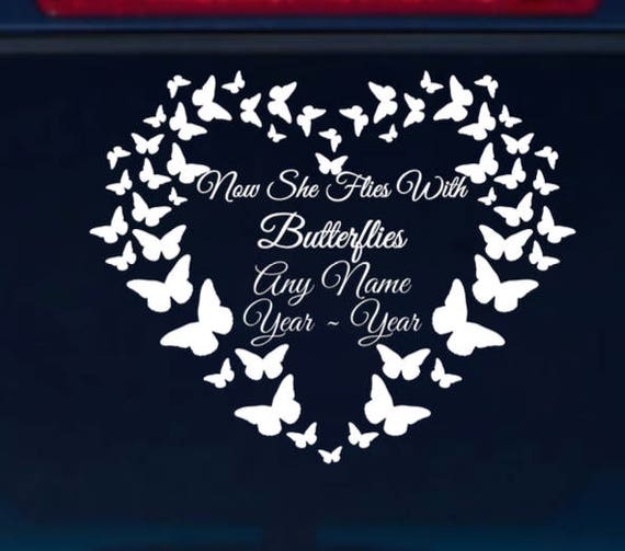 Memorial Car DecalMemorial DecalMemorial Car | Etsy