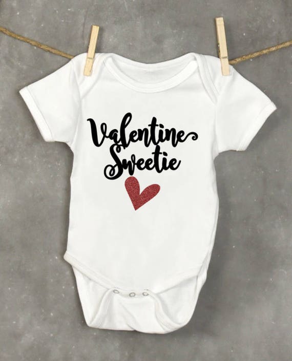 You Choose for Boys or Girls Valentines Day Infant Baby Creeper Bodysuit