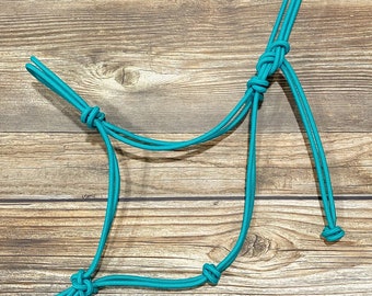 Custom 2 Knot Rope Halter, Clinician Rope Halter, Yacht Rope Halter, Custom Horse Halter, Rope Halter, Horse Halter