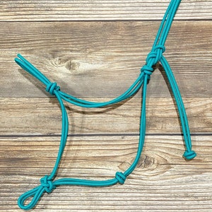 Custom 2 Knot Rope Halter, Clinician Rope Halter, Yacht Rope Halter, Custom Horse Halter, Rope Halter, Horse Halter