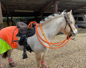 Lot De Sangles De Harnachement Cheval - Rênes, étriers, Latigos, Cuir Noir