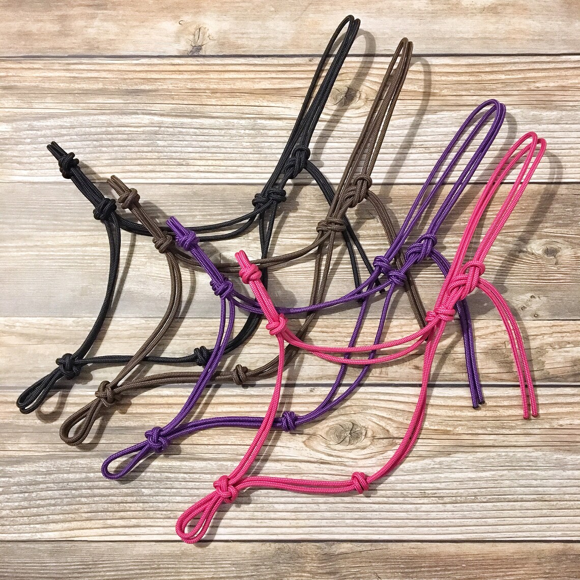 Custom 4 Knot Rope Halter Yacht Rope Halter 4 Knot Halter Etsy